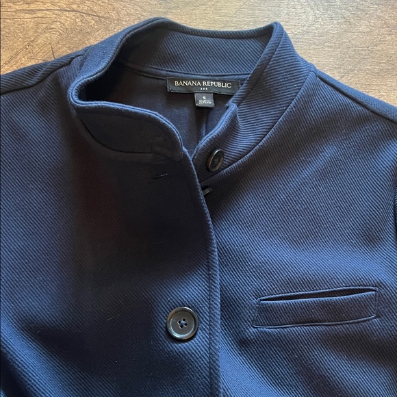 Banana Republic Dark Blue Women's Blazer - Picture 4 of 6